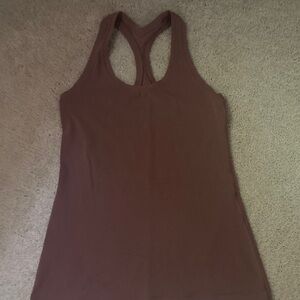 Lululemon Cool Racerback Tank Top Nulu Spiced Chai